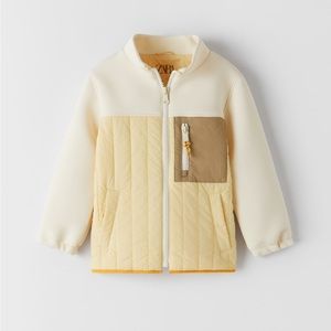 ZARA Combined Neoprene Jacket